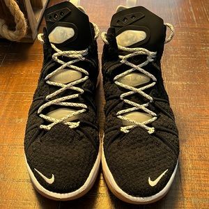 Nike Lebron 18 Black and White Design